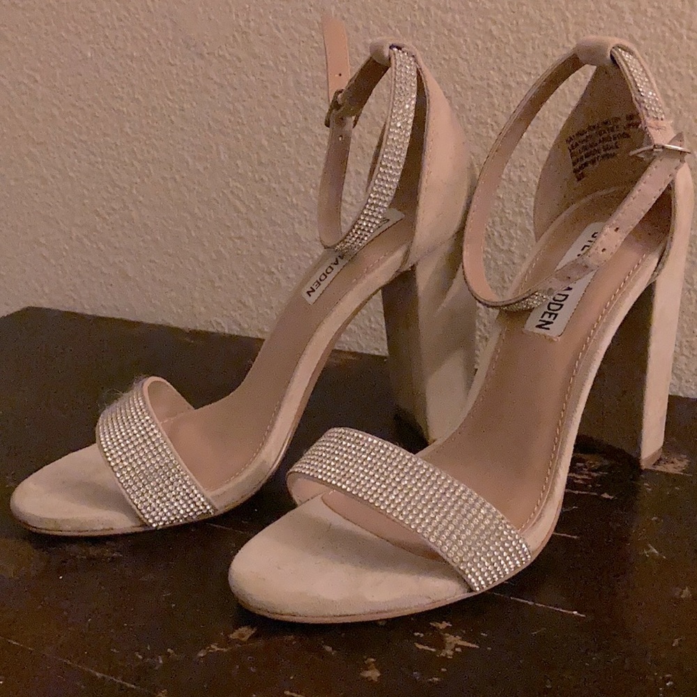 Glitter wedding shoes